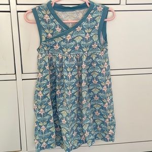 Tea summer butterfly dress. Crossover too, EUC, size 3t